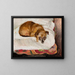 Sleeping Dog - Zygmunt Waliszewski — framed artwork on a wall