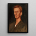 Portrait of Józef Czapski - Zygmunt Waliszewski — framed artwork on a wall