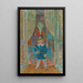 Portrait of a Boy in a Uhlan Shako - Zygmunt Waliszewski — framed artwork on a wall