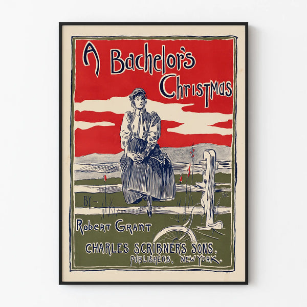 Vintage poster A Bachelor's Christmas by Robert Grant