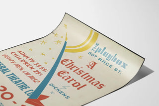 Vintage Poster A Christmas Carol Federal Theater