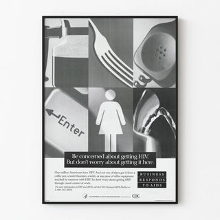 HIV Awareness Poster - Official Prevention and Information