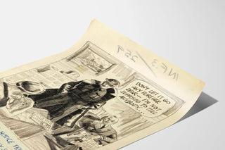Vintage humorous poster about government secrecy