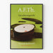 Green Poster A.F.Th. Het Schervengericht with Broken Vinyl Record