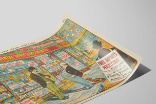 Vintage Poster International Commerce - A Free Trade Forecast — artwork view