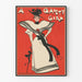 Vintage poster in Gaiety Girl style Art Deco