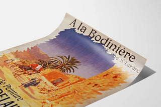 Vintage Poster Exhibition Painting Brothers Delahogue – Algerian Views