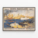 Vintage Poster Société Marseillaise de Crédit Subscribe to the French Loan — framed artwork on a wall