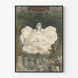 Vintage poster A Loïe Fuller - Souvenir of the evening of Sunday, March 24, 1895