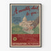 Vintage Social Security Poster - Monthly Check at Age 65