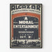 Vintage Theater Poster A Moral Entertainment by Alcazar