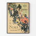 Vintage poster A Nous Les Femmes revue at La Scala