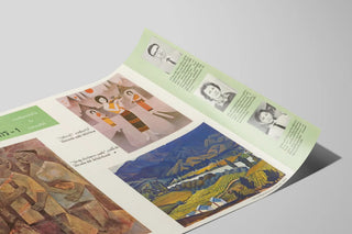 Decorative Poster: View of the Country by a Painter - Traditional Art and Landscapes — artwork view