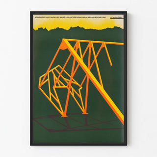Poster Design Sculpture Bill Mayer 1983-84