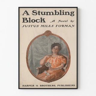 Vintage poster A Stumbling Block by Justus Miles Forman