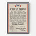 Historical poster A All French people – Call of General de Gaulle