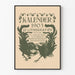 Lithographic calendar poster 1903 with hen motif