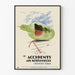 Vintage safety poster - Accidents are Bottlenecks
