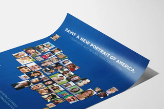 Portrait Poster America 2010 - Wall Decoration Diversity