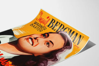 Vintage poster Adam Hade Fyra Söner with Ingrid Bergman