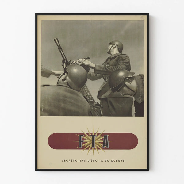 Vichy Army Recruitment Poster - Anti-Aircraft Land Forces