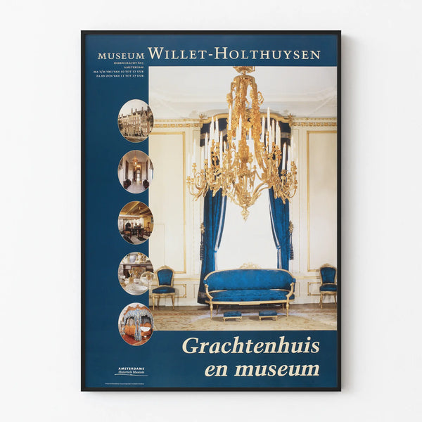 Willet-Holthuysen Museum Poster Amsterdam - Classic Wall Decoration
