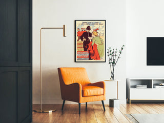 Vintage Poster of the Western Railway from Paris to London