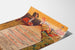 Vintage Potasses d’Alsace advertising poster shown on a curved sheet, viewed in perspective.