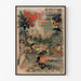 Vintage Cannes poster, Grand Hôtel des Pins, displayed in a slim frame on a light wall.