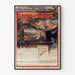 Vintage Cévennes poster, train excursions, displayed in a thin frame on a light wall.