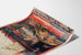 Vintage Cévennes poster, train excursions, presented on a curved sheet, perspective view.
