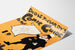 Vintage poster Dudley Hardy, Comic Guide, shown on a curved sheet, perspective view.