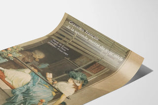 French Engravers Exhibition Poster XVIIIth Century