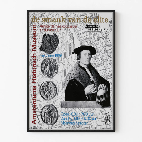 Amsterdam Historical Museum Poster - Exhibition of the Elite's Taste