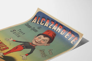 Vintage Artistic Poster Alcazar d'Été Champs-Élysées Garnier