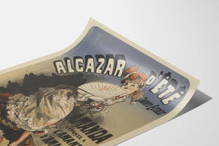 Vintage Summer Alcazar Poster - Amanda's Response to Amanda's Lover