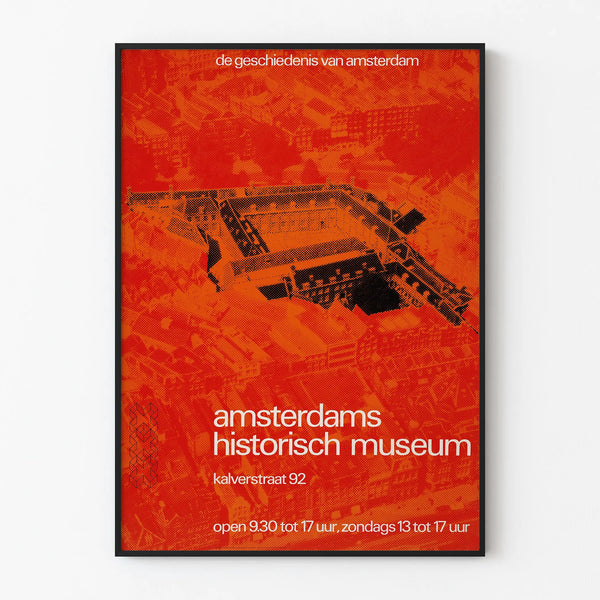 Vintage Poster of the Amsterdam Historical Museum