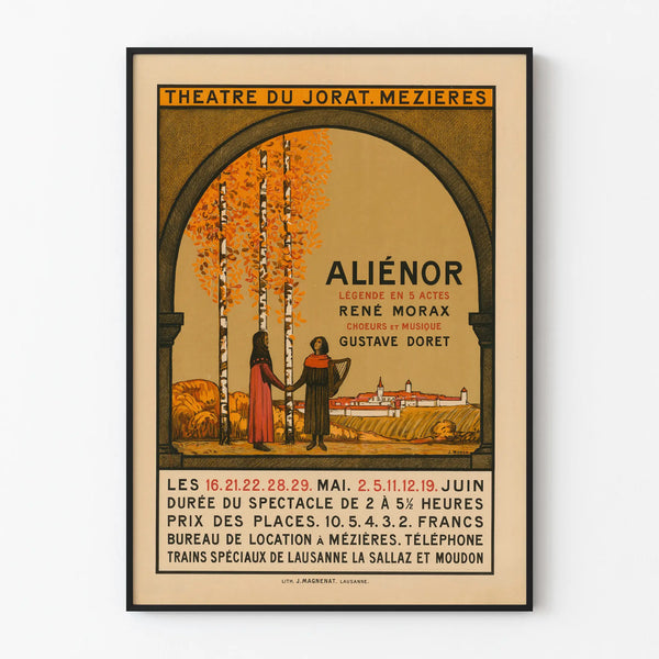 Theatre Poster of Jorat: Eleanor, Legend in 5 Acts