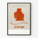 Vintage breastfeeding poster in relief by Dr. Pinard