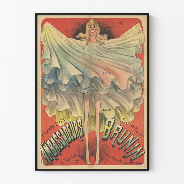 Vintage Poster Ambassadeurs - Brunin Show on the Champs-Élysées