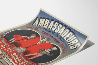 Vintage Poster Ambassadeurs Le Petit Norbert