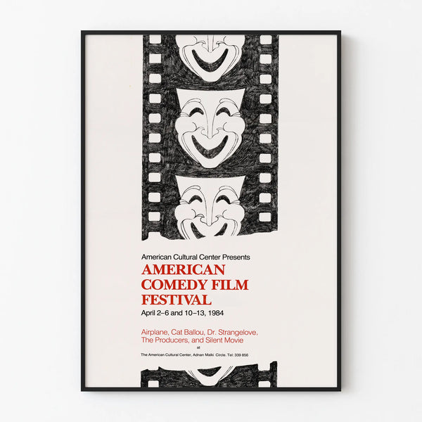 Vintage Poster for the American Comedy Film Festival 1984