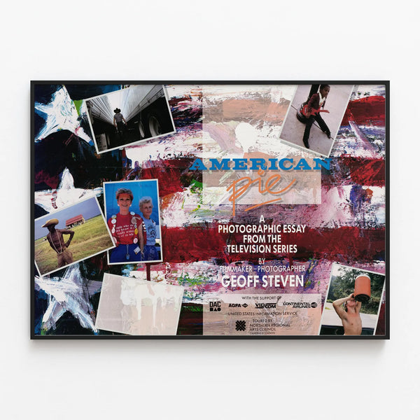 American Pie Photographic Poster by Geoff Steven — framed artwork on a wall