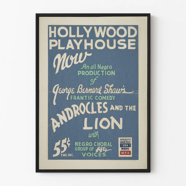 Vintage Hollywood Poster: Androcles and the Lion