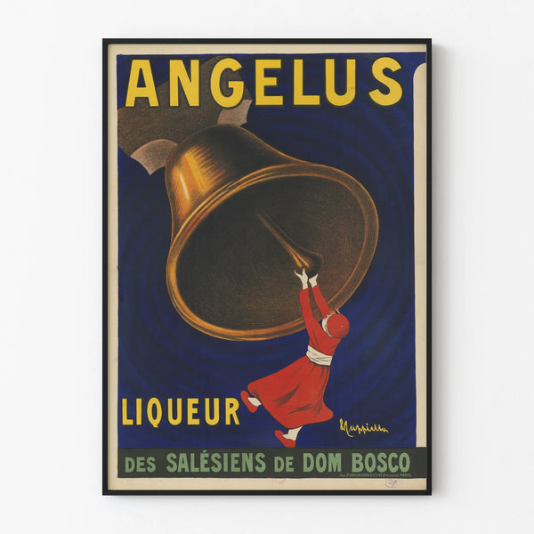 Vintage poster for Angelus Liqueur by the Salesians of Don Bosco