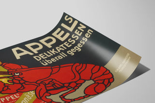 Vintage poster of Mayonnaise and Lobster Calls — artwork view