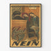 German Vintage Poster Against the Extension of Working Hours