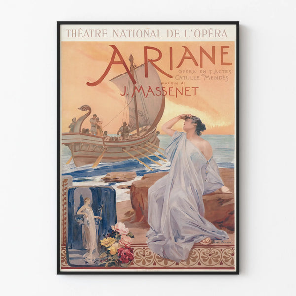 Ariane Poster at the National Opera Theatre by Albert Maignan
