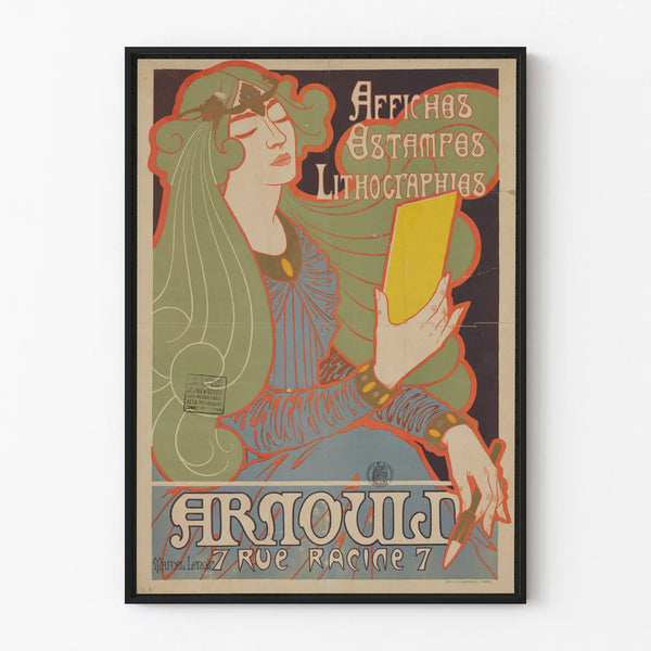 Vintage Art Nouveau Poster Lithographs and Prints