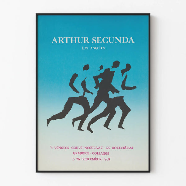 Arthur Secunda Los Angeles 1969 – Graphic wall decoration poster